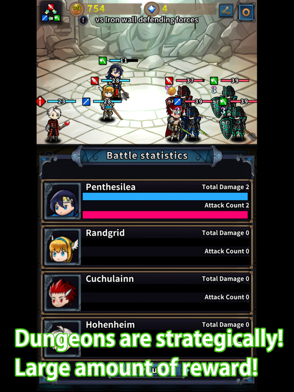 Rebirth Heroes iPad screenshot