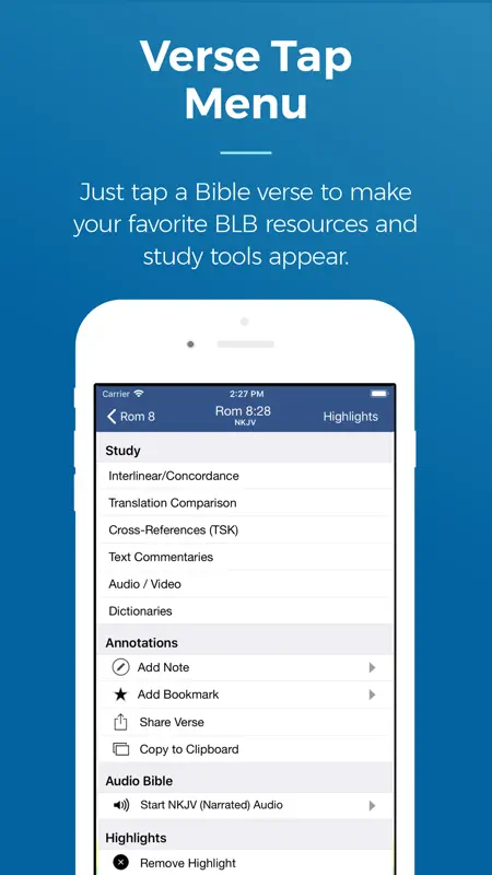 Blue Letter Bible screenshot 2 of 5