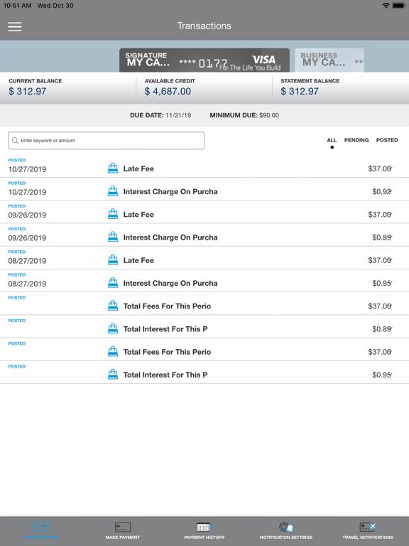 Screenshot #6 pour Nuvision Card Management