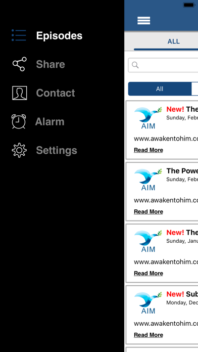 AIM Radio screenshot