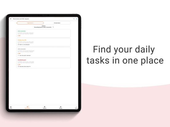 Admini for RevNGo.com partners iPad screenshot 1 - Business app