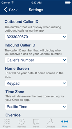 Onebox – Virtual Phone System screenshot 4