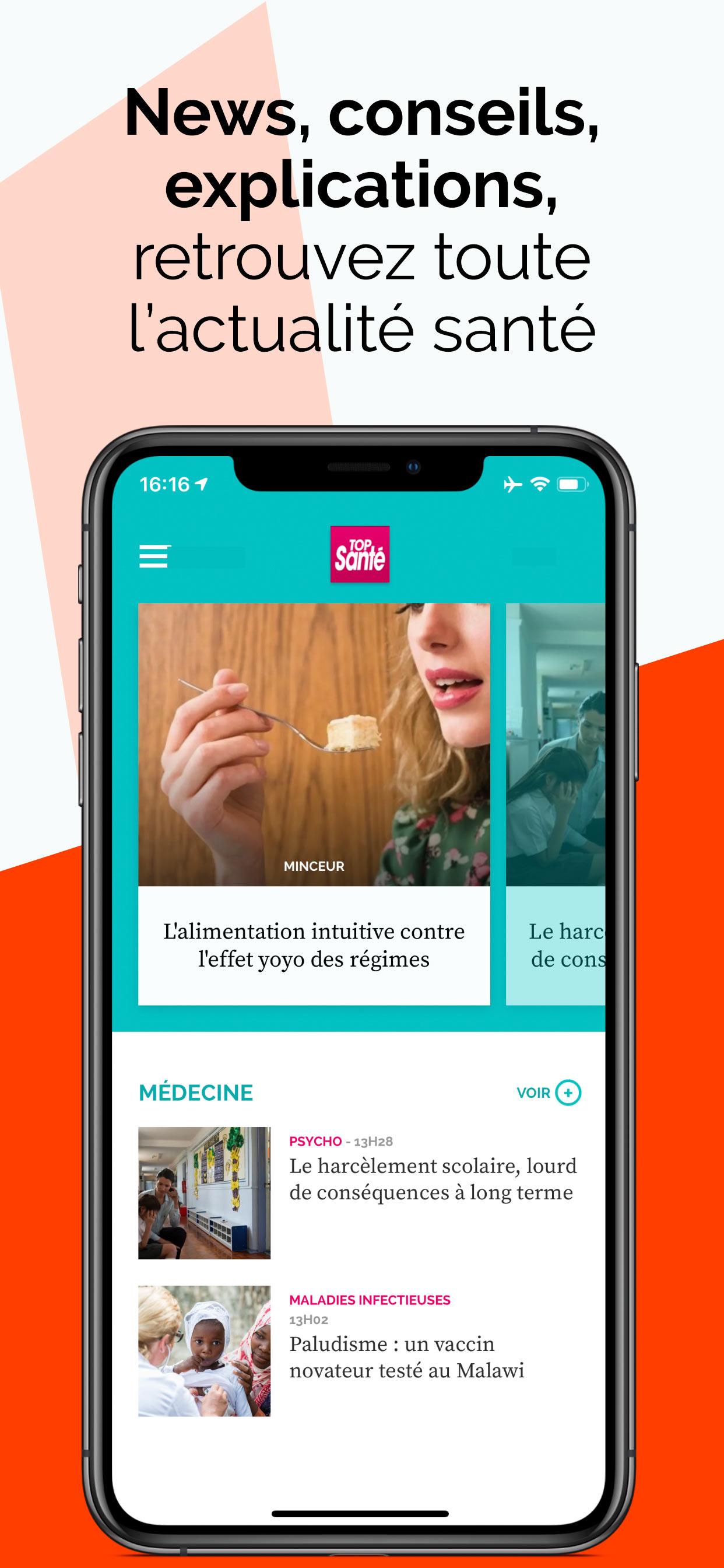 Top Santé : forme et bien-être screenshot 3