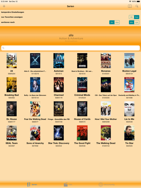 Screenshot #5 pour Series & Movie Log