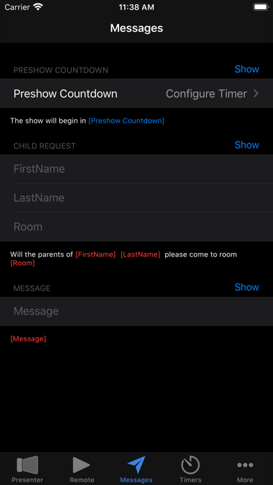 Screenshot #2 pour ProPresenter Remote Classic