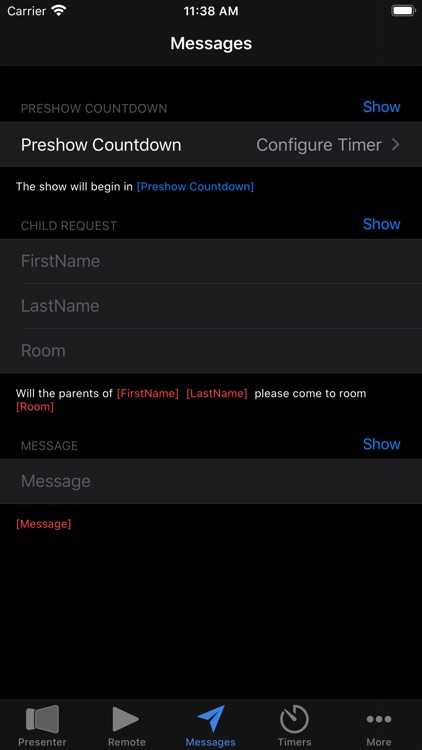 ProPresenter Remote Classic