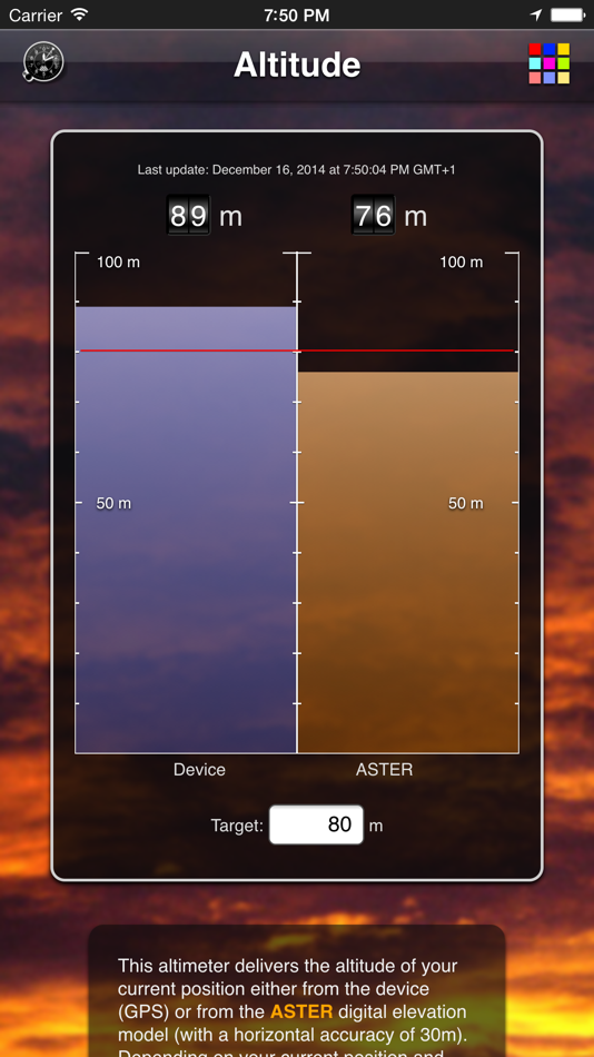 #4. Altitude App (iOS) Podle: Piet Jonas