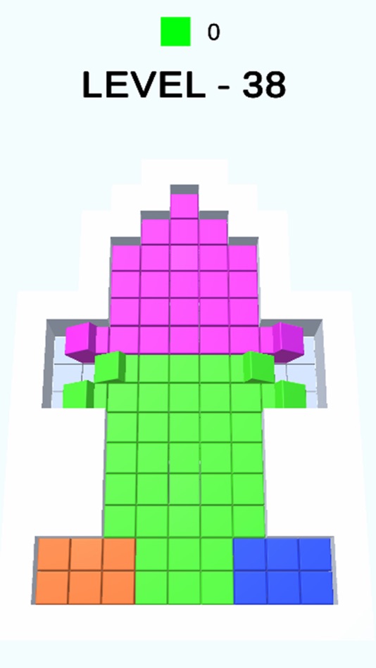 #1. Clash of Blocks King (iOS) By: JOYCE ISANYA