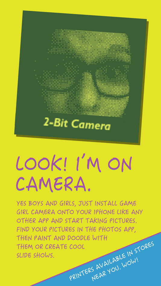 #1. 2-Bit Camera (iOS) By: Enie Weiss