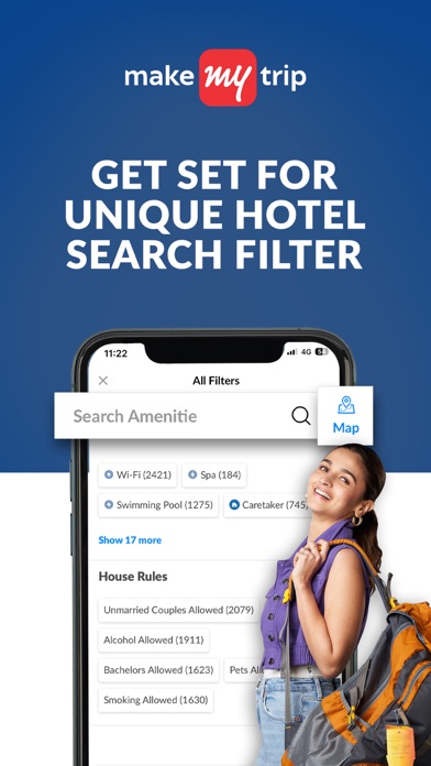 MakeMyTrip Flight, Hotel, Bus Screenshot