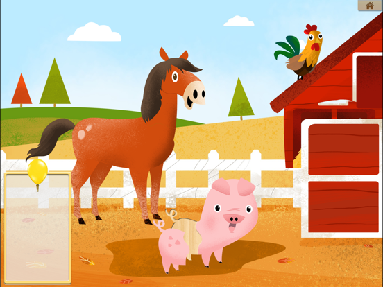 Treehouse Animal Puzzle iPad screenshot