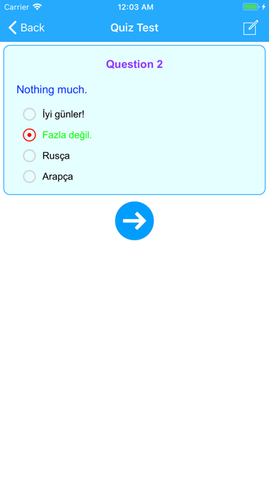 Learn Turkish Language Offline Screenshot 4 of 7