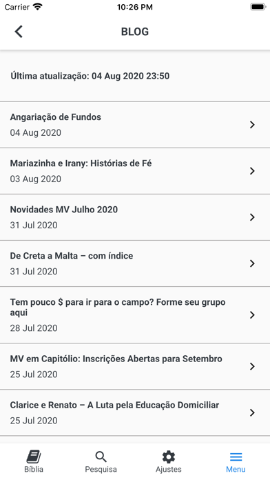 Bíblia White Screenshot