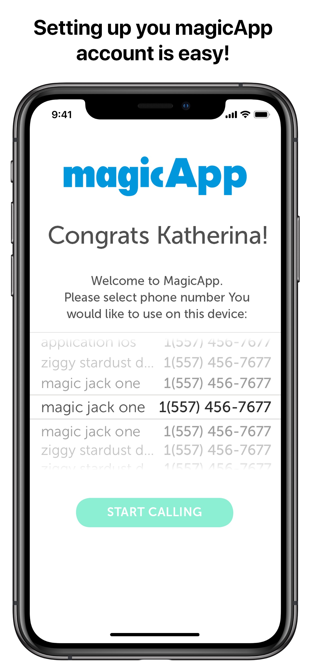 magicApp Calling & Messaging screenshot 1