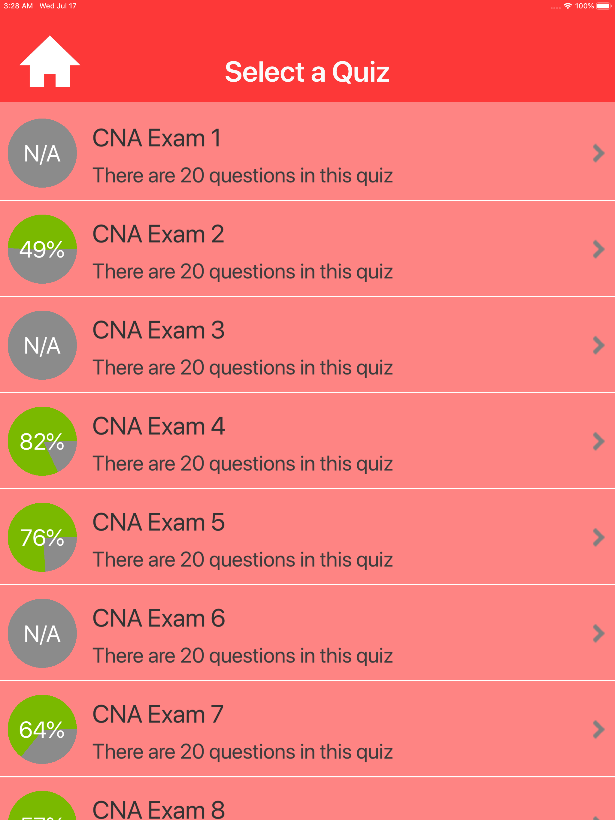 CNA Practice Questions screenshot 9