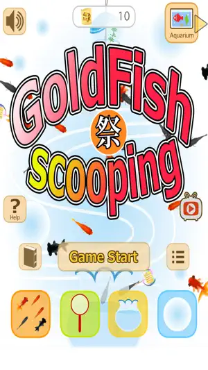 Goldfish scooping festival screenshot 1