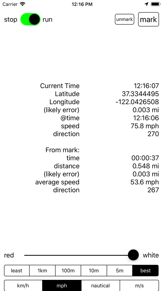 #2. time+position (iOS) By: edoardo biagioni
