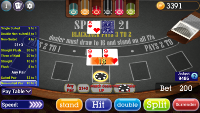 Spanish Blackjack 21 Screenshot