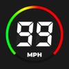 Speedometer by GPS icon