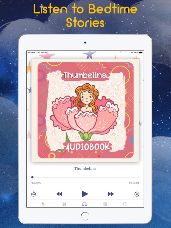 Fairy Tales & Bedtime Stories iPad screenshot 2 - Book app