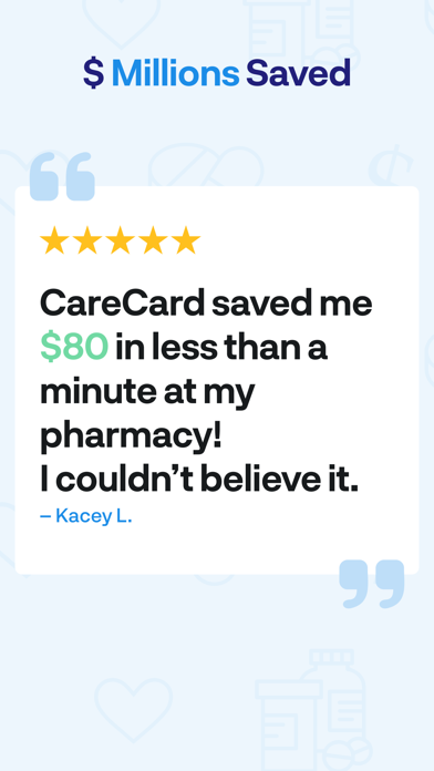 CareCard Prescription Savings Screenshot