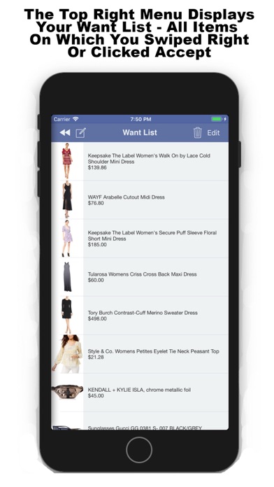 Shopping Invite- Clothes Gifts iPhone screenshot 6 - Shopping app