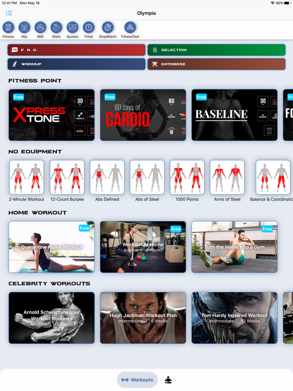 Screenshot #4 pour Olympia: Fitness & Wellness Co