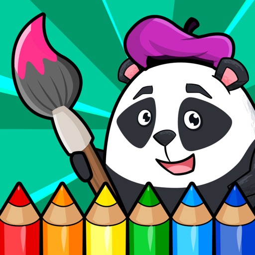 Coloring pages book for kids 2 iOS App