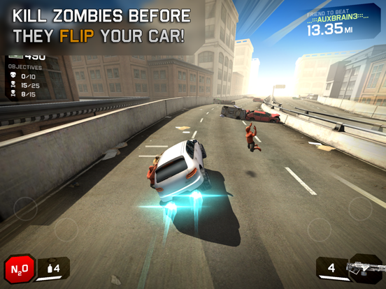 Zombie Highway 2 iPad app afbeelding 3