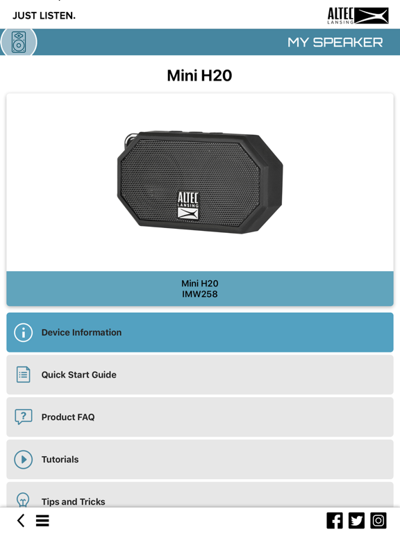 Screenshot #6 pour Altec Lansing Just Listen
