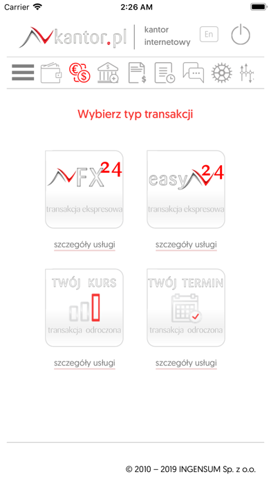 App screenshot