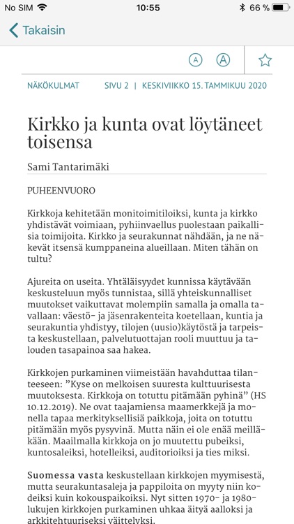 Turun Sanomat näköislehti screenshot-4
