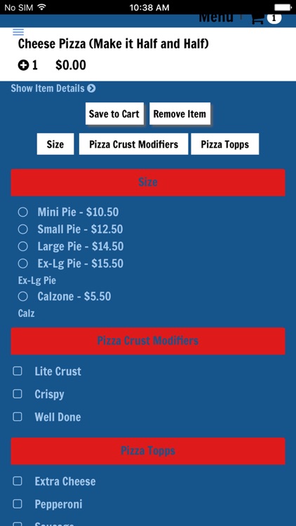 Alfonsos Pizza screenshot-3