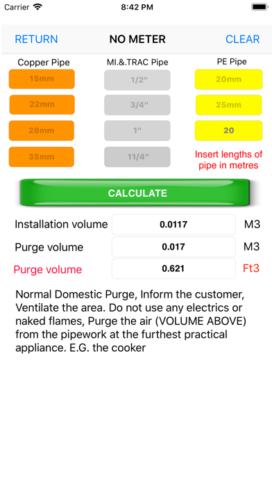 App screenshot