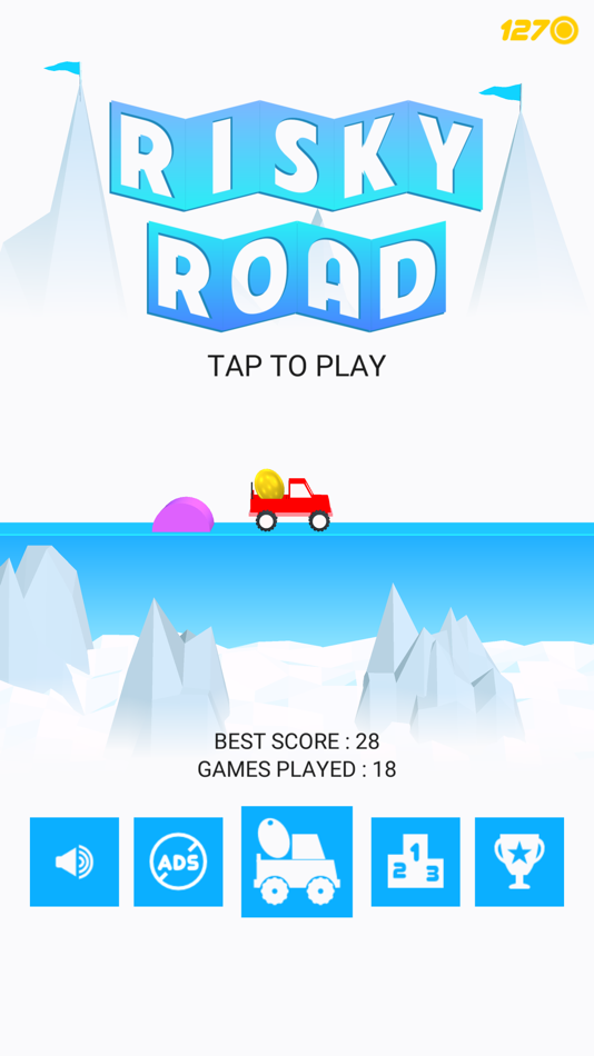 #1. Risky Road (iOS) 由: Ketchapp