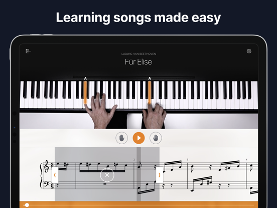 flowkey – Piano leren spelen iPad app afbeelding 6