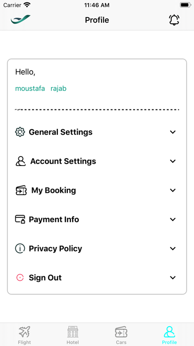 App screenshot