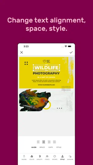 Скриншот LaCanvas: Graphic Design & Art на iPhone 8
