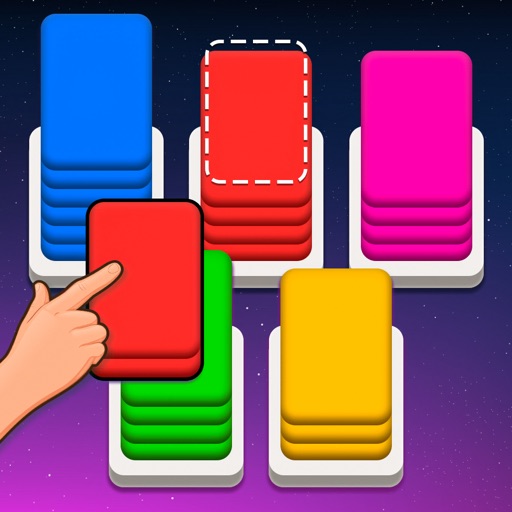 Card Shuffle - Color Sorting icon