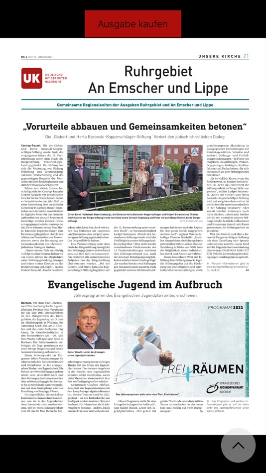 #1. Unsere Kirche (iOS) Podle: Ev. Presseverband für Westfalen und Lippe e.V.