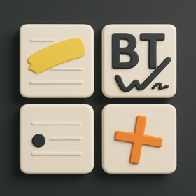 Bible Tiles: Draw & Type Notes