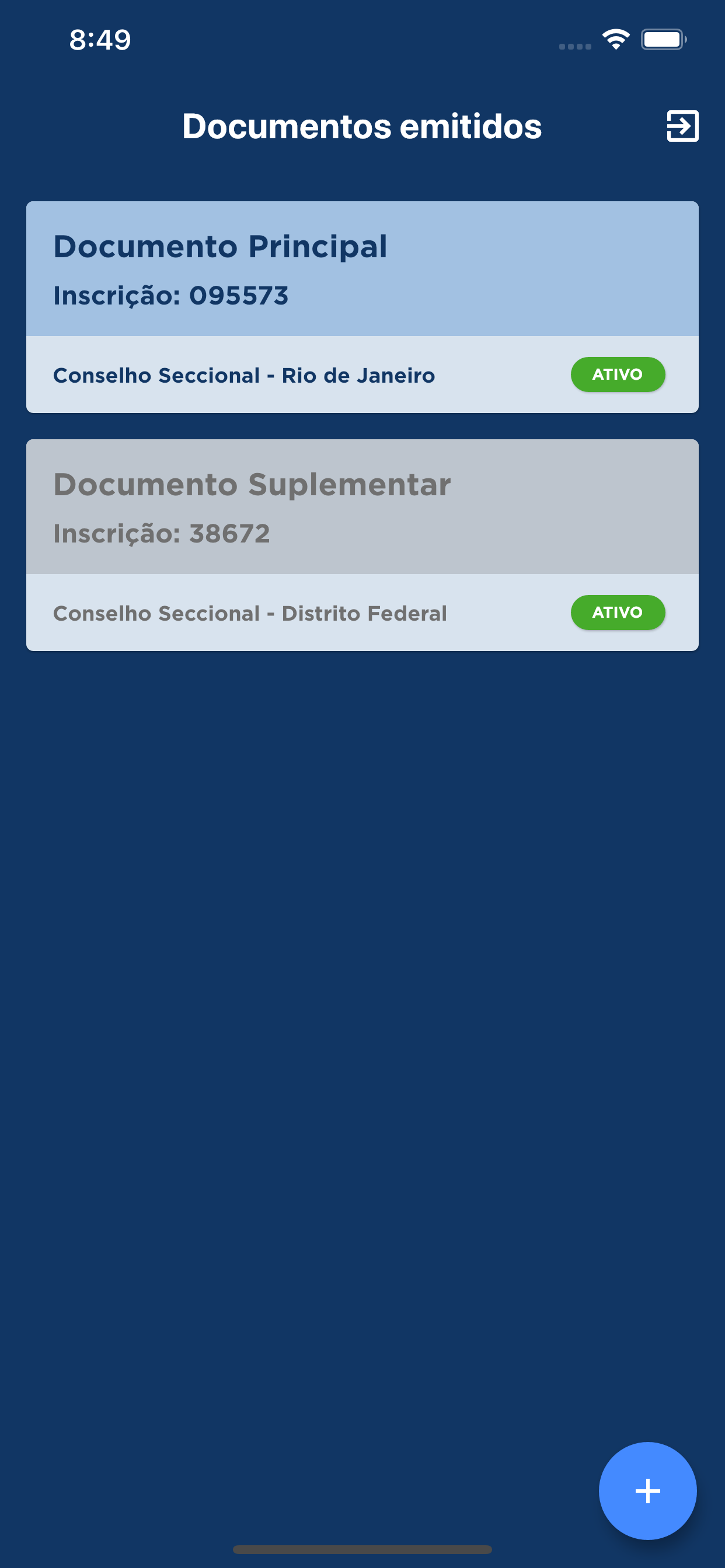 Carteira Digital da OAB screenshot 3