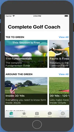Complete Golf Coach screenshot 1