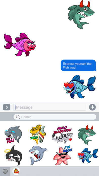 Screenshot #3 pour Seamoji - Fish Emojis