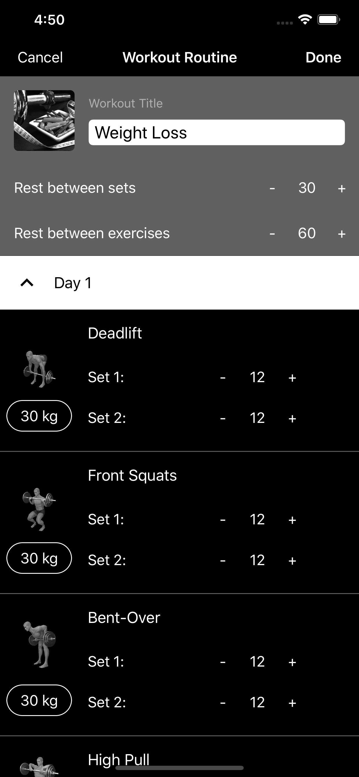 Barbell Workout at Home & Gym