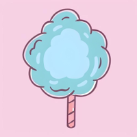 Cotton candy looking for color