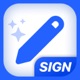 Document Signer, eSign, Editor app icon - Utilities app for iPhone