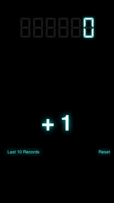Screenshot #1 pour iCounter - Simple tap count