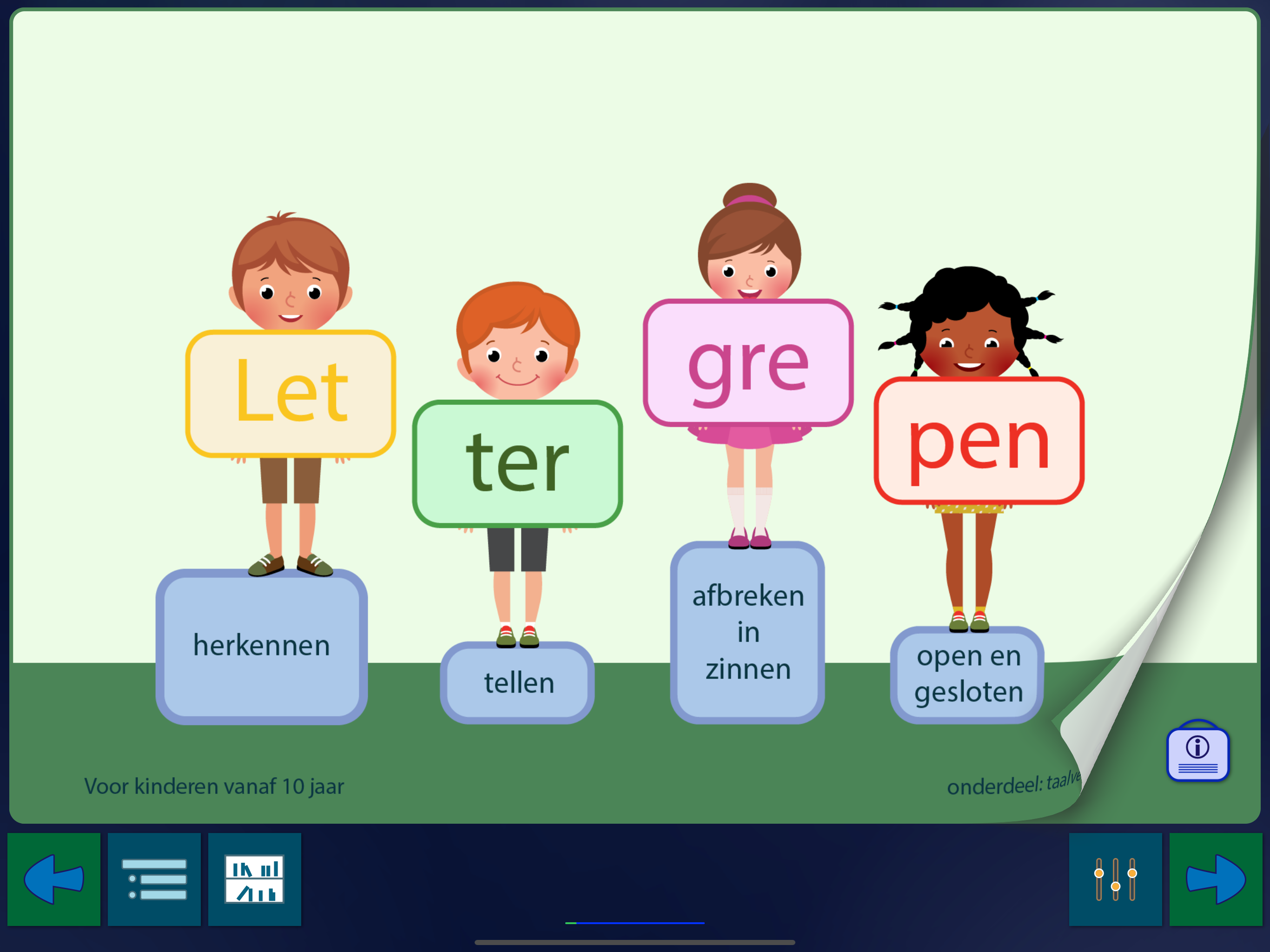 Lettergrepen screenshot 12