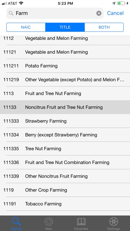 NAIC Codes screenshot-3
